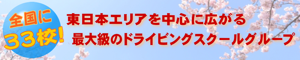 東日本エリアを中心に広がる最大級のドライビングスクールグループ